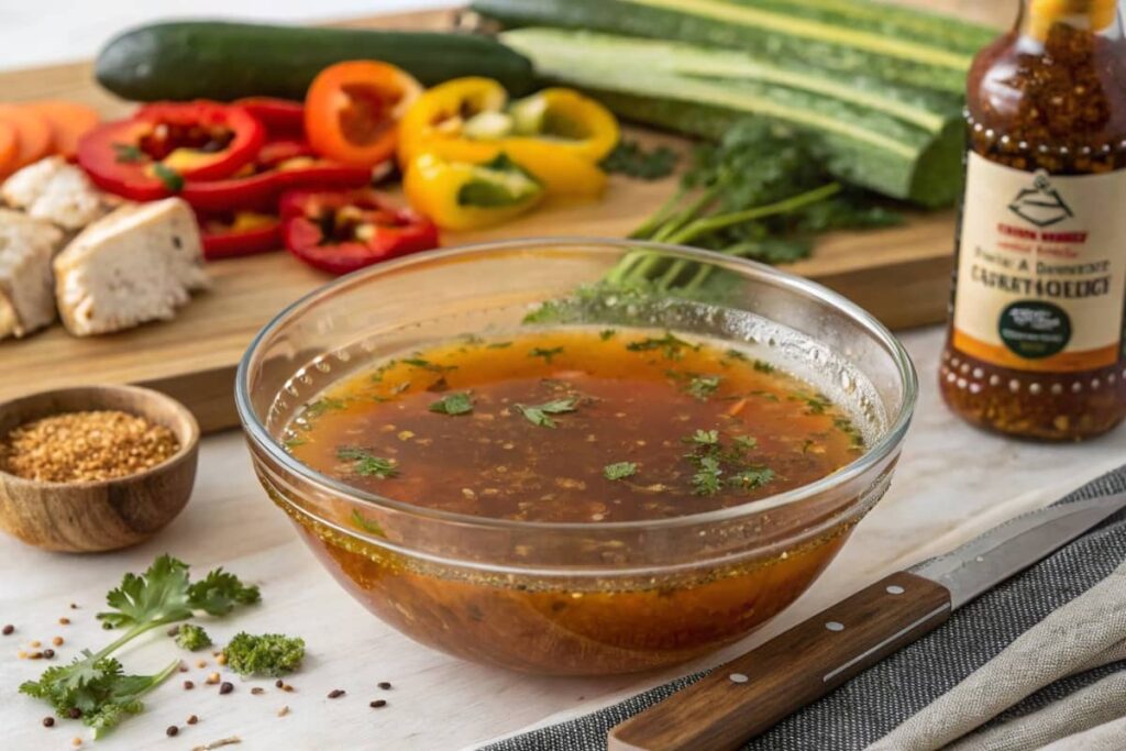 Kombucha Marinade For Meat Or Vegetables