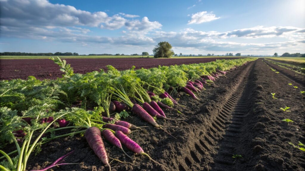 upporting Sustainable Agriculture with Purple Carrots