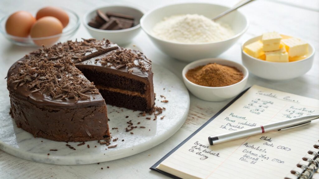 How to Calculate Calories in Chocolate Cake