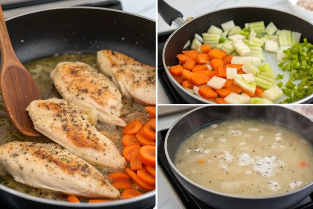 Non Dairy Cream Of Chicken Soup Step
