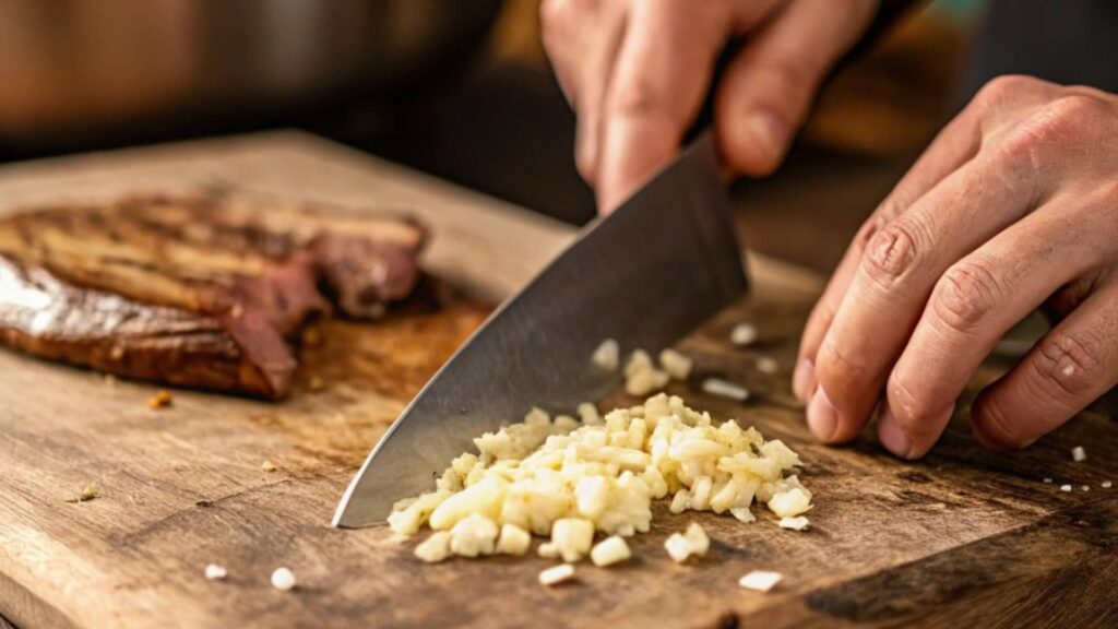 Beef with Garlic Sauce step