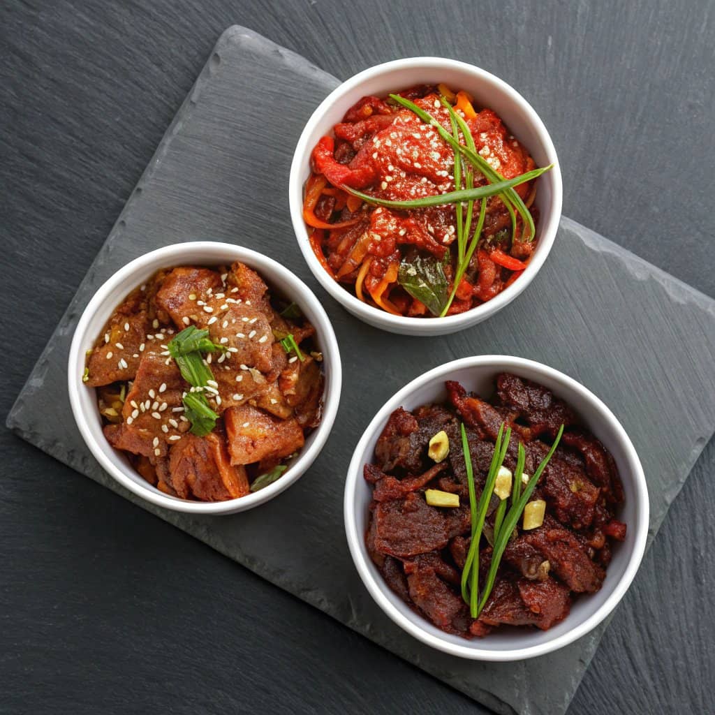 Beef with Garlic Sauce koren